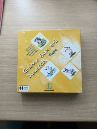 Juego Educativo Game Box 6 en 1 Deutsch Tiere