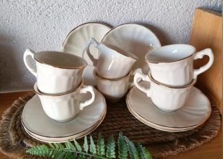 Juego de Tazas de Café Principado