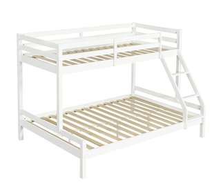 Litera Victoria blanca pino cama inferior 135
