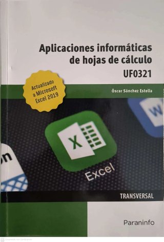 Aplicaciones informáticas de hojas de cálculo, ...