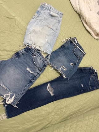 Lote de 3 Pantalones Vaqueros