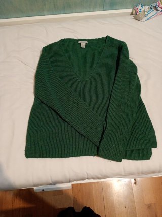 Jersey Verde H&M Talla M