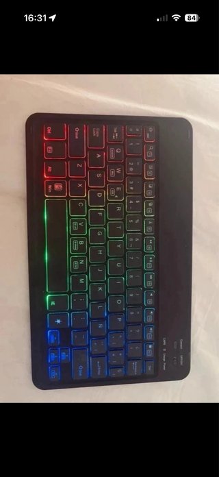 Teclado Inalámbrico Bluetooth Negro