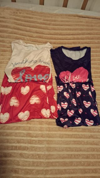 2 Pijamas de Verano Estampados Talla 3XL