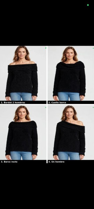 JERSEY CUELLO MULTIESTILO CON REGALO