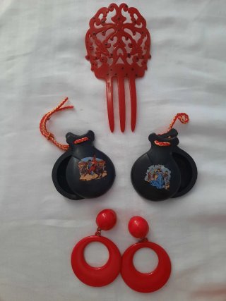 Accesorios Disfraz Sevillana/andaluza/flamenca