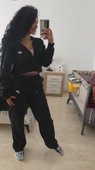 Chándal Nike Negro desde la xs hasta xxl y cris
