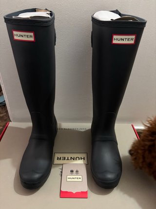Botas de agua Hunter negras