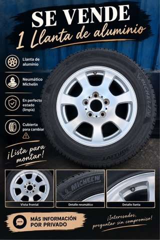 Llanta de Aluminio de bmw Neumático Michelin