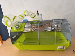 Jaula para hámster marca Cunipic con 7 tubos