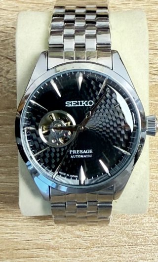 Reloj Mecánico Automático Seiko MOD Presage negro