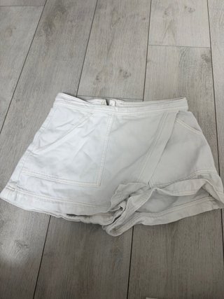 Skort de Jeans Blanco
