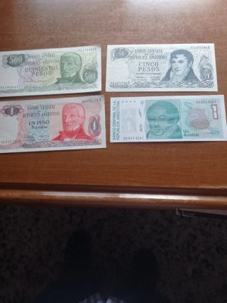 Lote de Billetes Internacionales