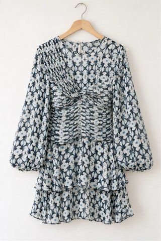 Vestido Estampado Zara Talla S