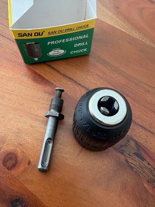 Adaptador de taladro SDS a portabrocas