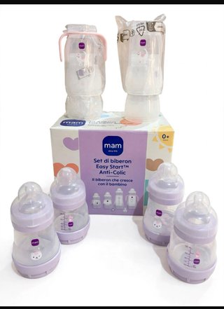 Set Biberon MAM Easy Start Anti-Colic 0+ Mesi