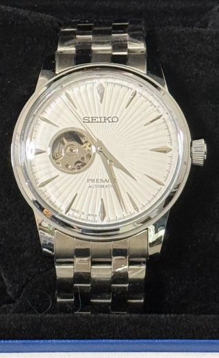 Reloj Mecánico Automático Seiko MOD Presage blanco