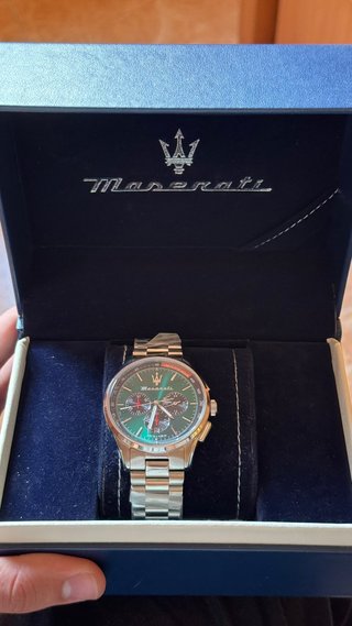 Reloj Maserati Sorpasso Verde 42mm R8873624002