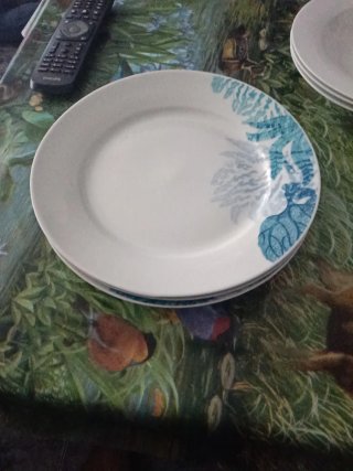 Set de 6 Platos (3 Llanos y 3 Soperos)