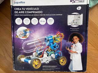Juego Construcción Vehículo Aire Comprimido