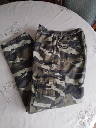 Pantalón Cargo de Caza Térmico Talla L