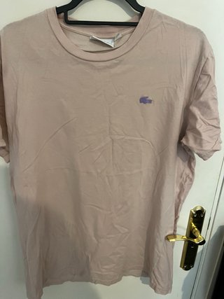 Camiseta Lacoste Beige