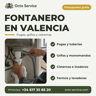 Fontanero Valencia | grifos, fugas y cisternas