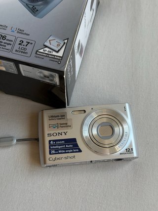 Sony Cyber-shot DSC-W510 Cámara Digital Plateada