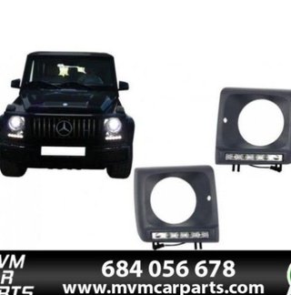 Molduras de faros con LED para Mercedes Clase G W4