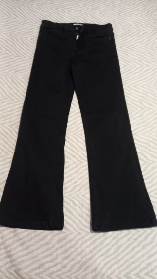 Pantalones Acampanados Negros