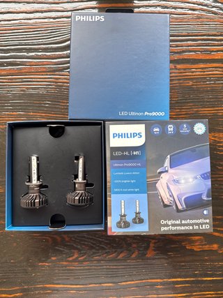 Bombillas LED H1 Philips Ultinon Pro9000 nuevas