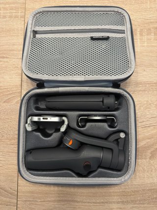 DJI Osmo Mobile 6 + abrazadera luz selfie