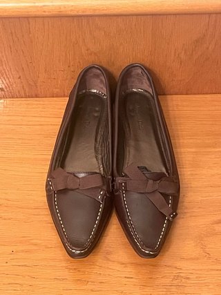 MASSIMO DUTTI - Mocasines Marrones 38