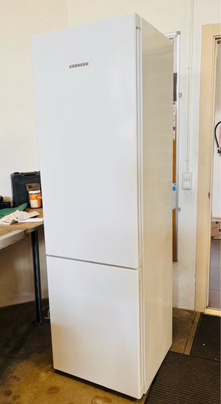 Nevera Combi Liebherr Blanca