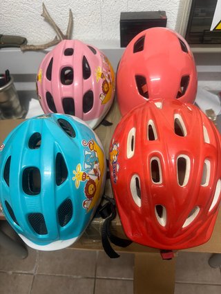Set de 4 Cascos de Bici para Niños