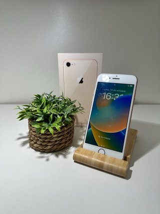 IPHONE 8 ROSA PLATA | CON CAJA | BUEN ESTADO