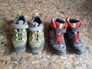 Lote 2 Pares Zapatillas Quechua Niño