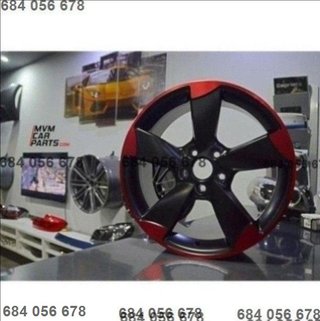 Llanta  Rotor Red Candy Audi