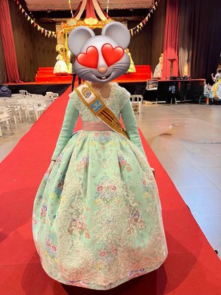 Traje de fallera para niña Hijas de Carmen Esteve