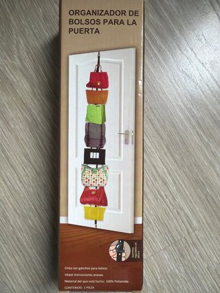 Organizador de bolsos para puerta