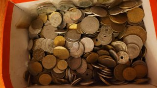 Lote de monedas antiguas