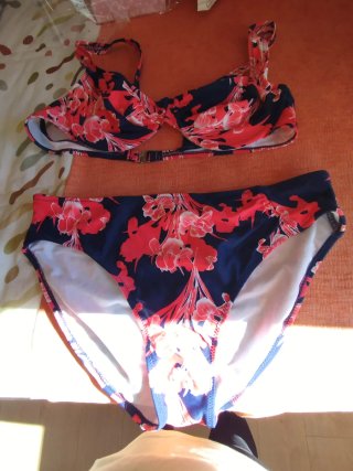 Biquini estampado floral