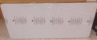Mesa Exterior Plegable Blanca
