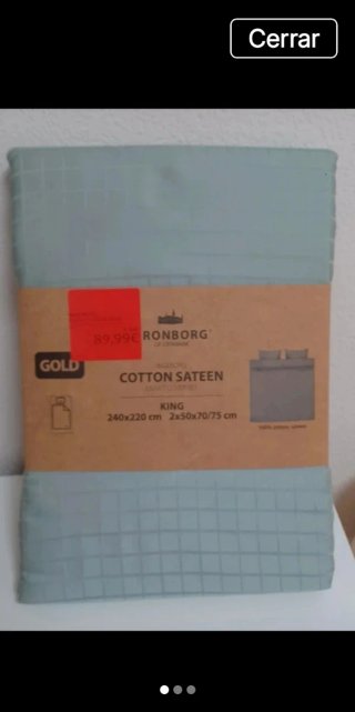Funda Nórdica Ronborg Algodón King