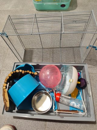 Jaula para Hámster con Accesorios