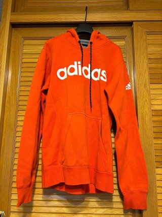 Sudadera Unisex Adidas Naranja Talla S