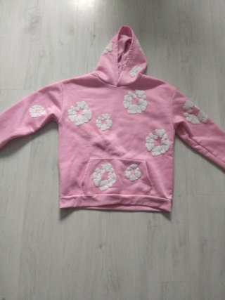 Sudadera denim tears rosa