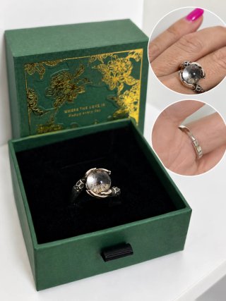 Anillo con Piedra Central