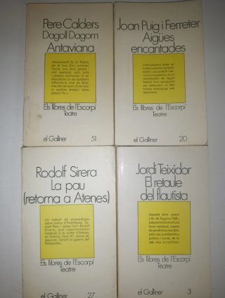 Obres teatrals. Els llibres de l'Escorpí.