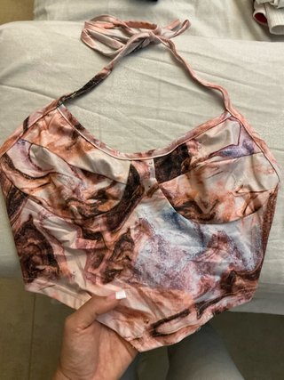 Top de tirantes estampado